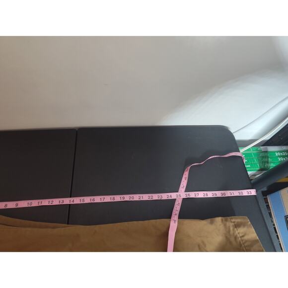 J. Crew 770 Straight Fit Flannel Lined Cabin Pant Mens 35x32 khaki - Picture 8 of 8